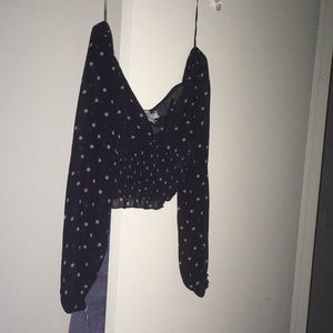 Princess Polly cropped blouse